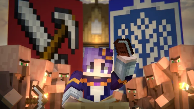 My Minecraft Village Started a Civil War! | Rise of the Nine