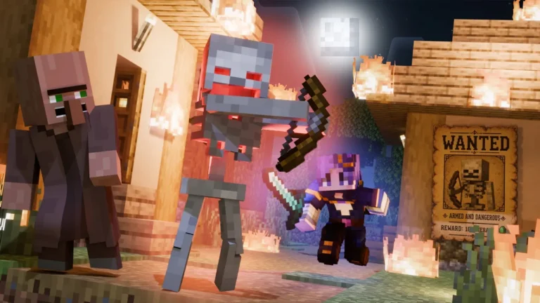 My Minecraft Village is Under Attack! | Rise of the Nine