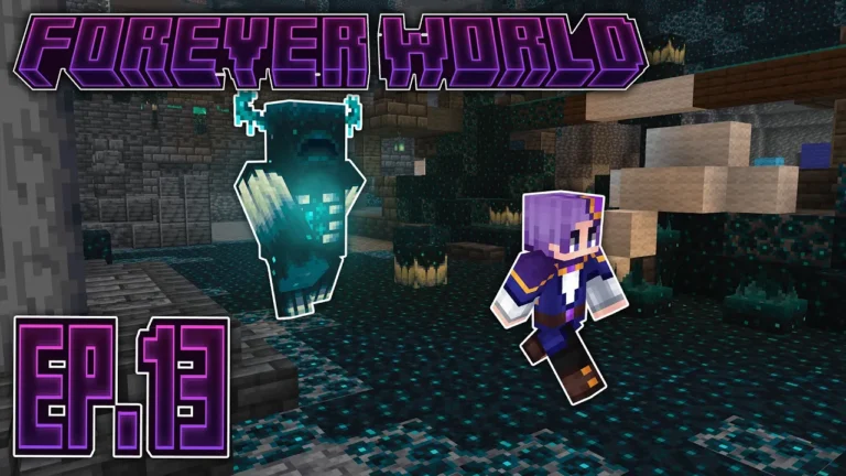 Can I Survive the Deep Dark in Minecraft? | Forever World Ep.13