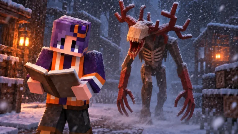 I Took the Wrong Job in Minecraft | Antlers of Hunger